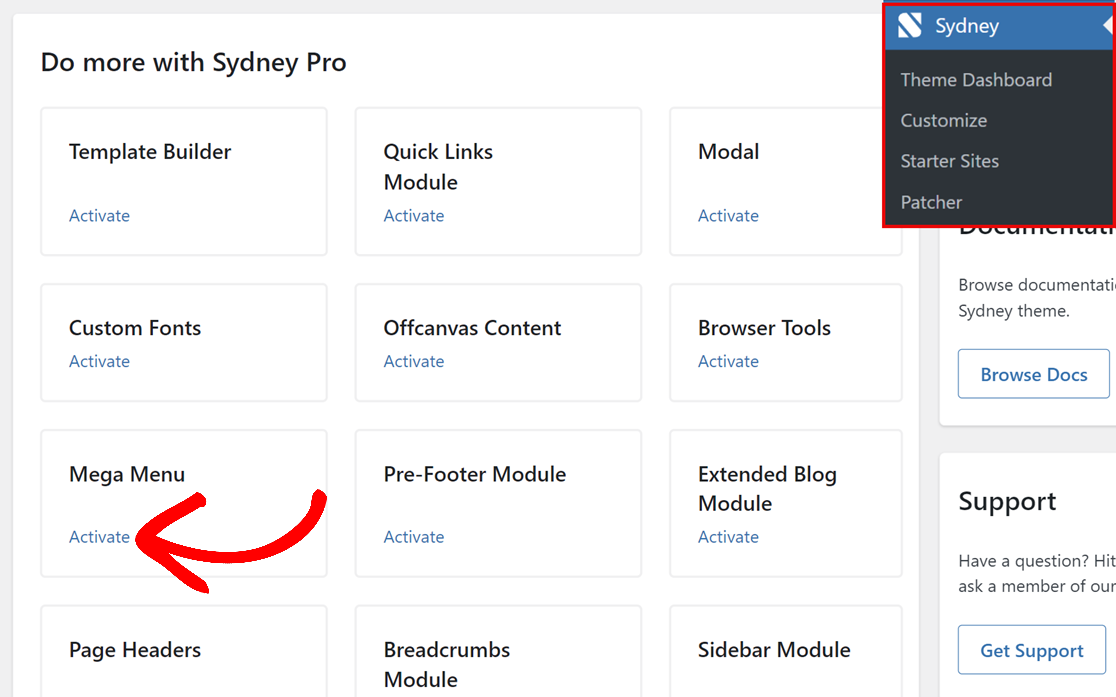 [Pro] How to build a Mega Menu with Sydney Pro - aThemes Knowledge Base