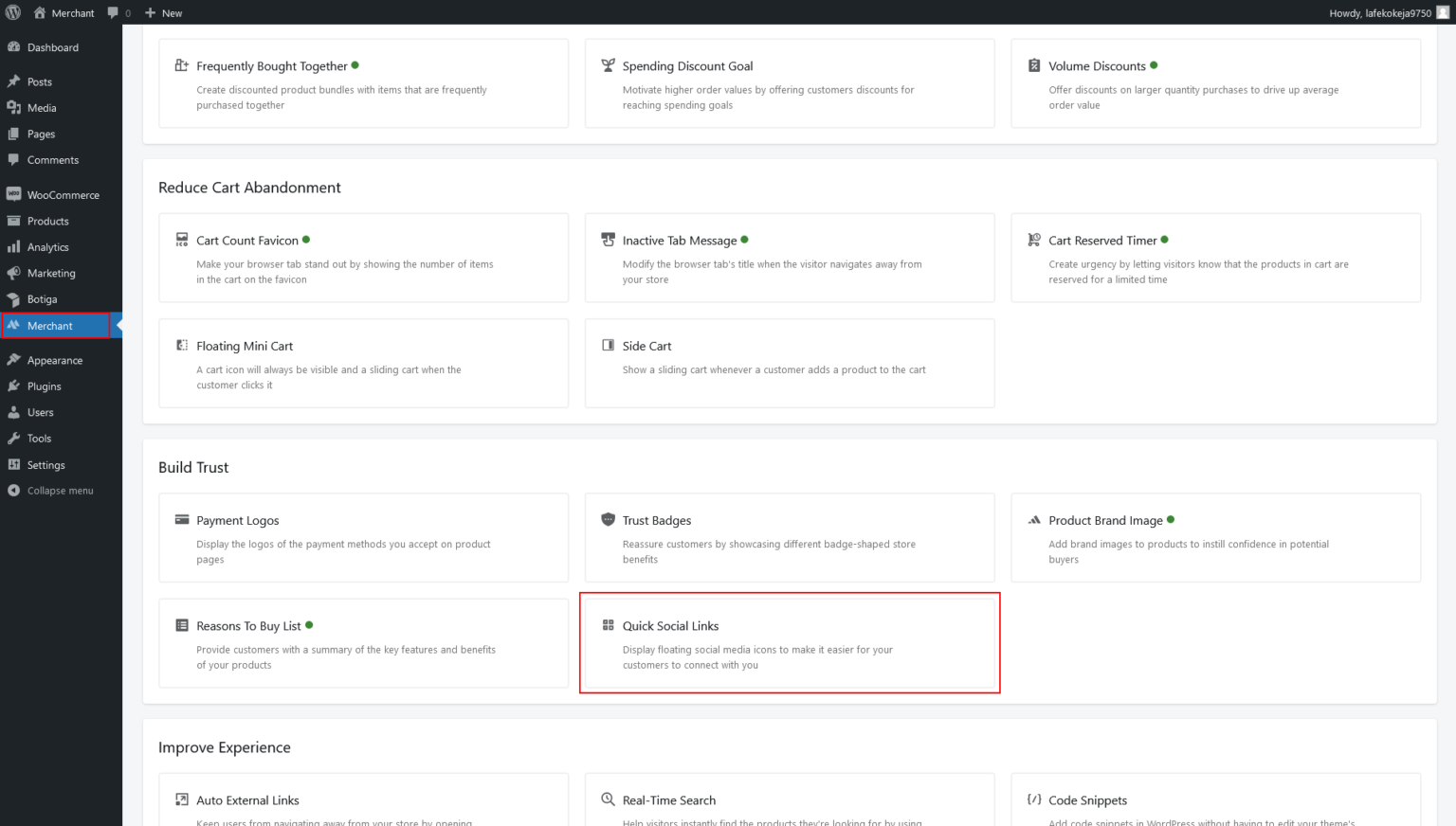 [Pro] Quick Social Links – aThemes Knowledge Base