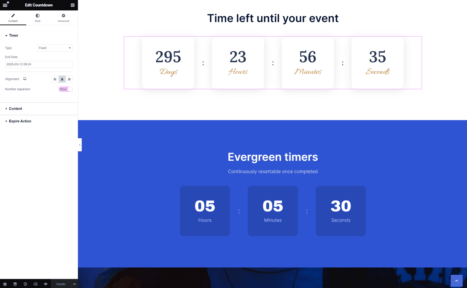 Using the Countdown Widget - aThemes Knowledge Base