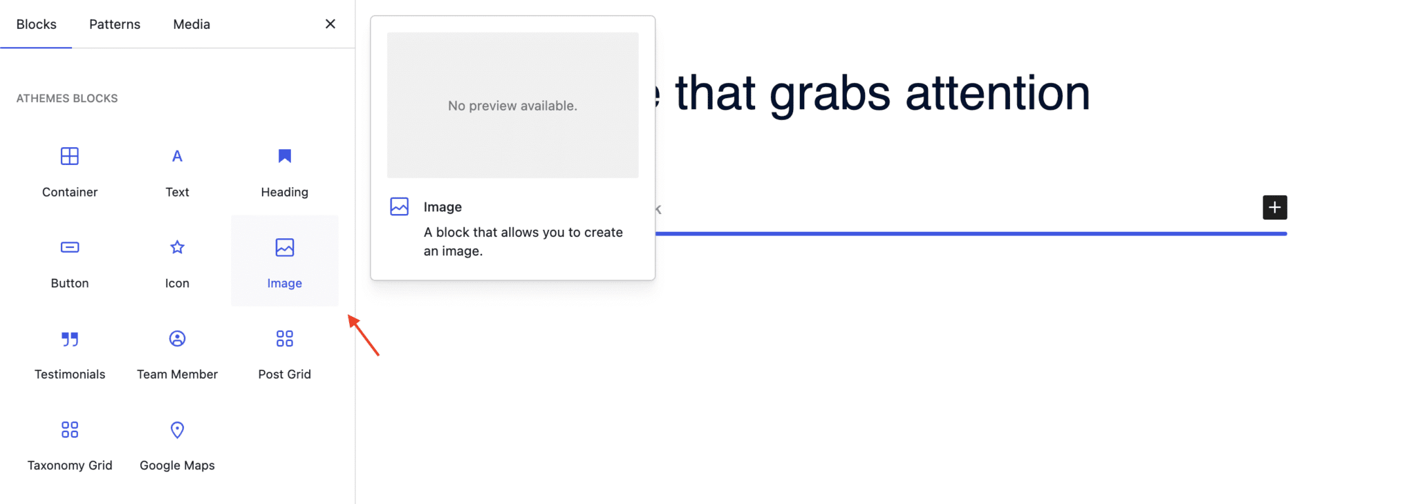 Blocks - Image Block - aThemes Knowledge Base