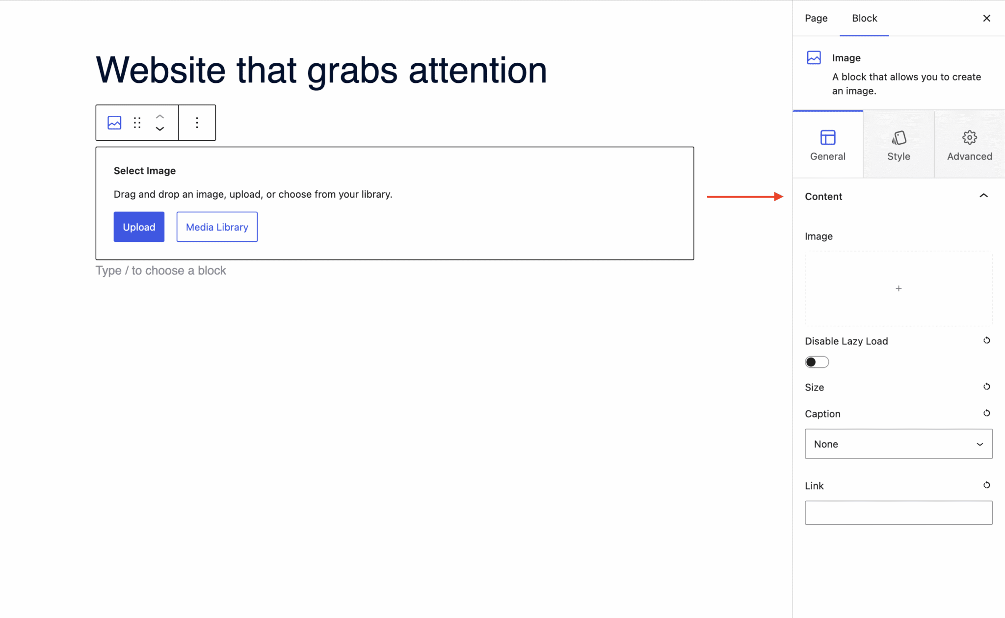 Blocks - Image Block - aThemes Knowledge Base