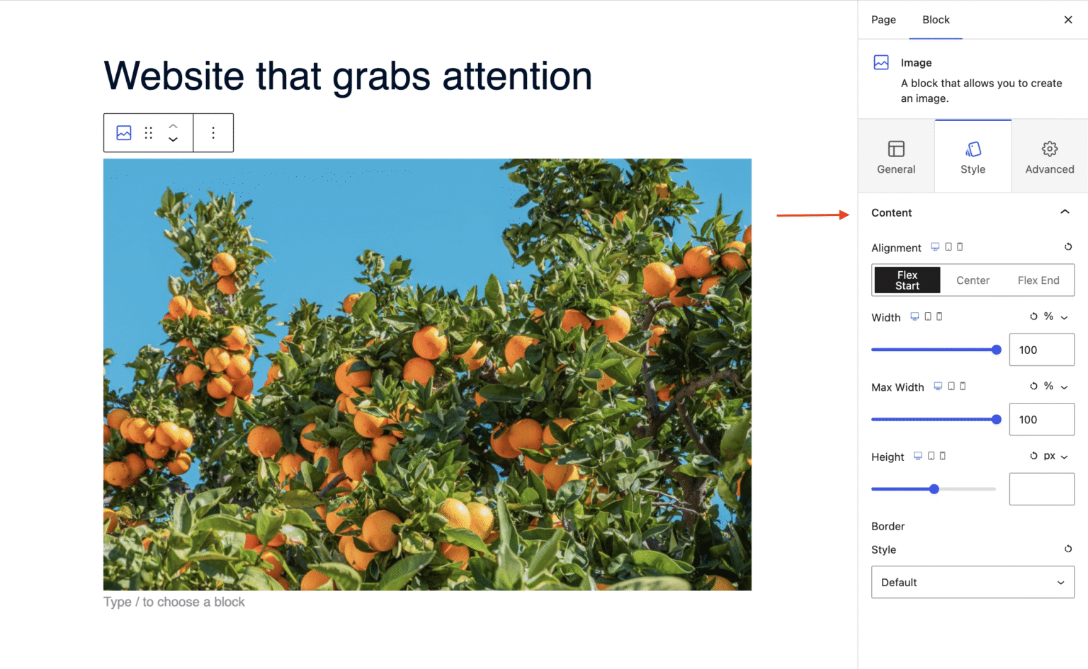 Blocks - Image Block - aThemes Knowledge Base