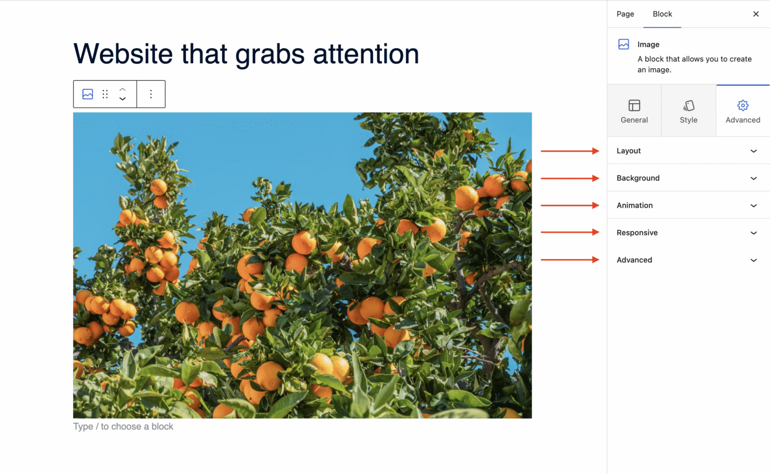 Blocks - Image Block - aThemes Knowledge Base